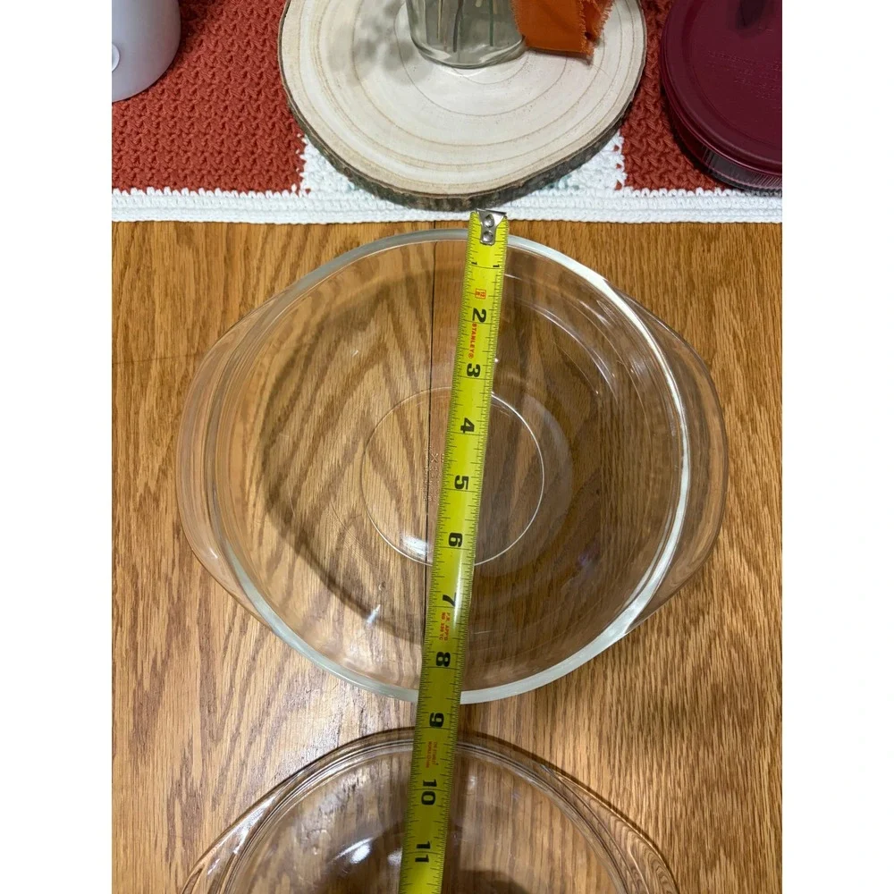 Pyrex vintage clear
